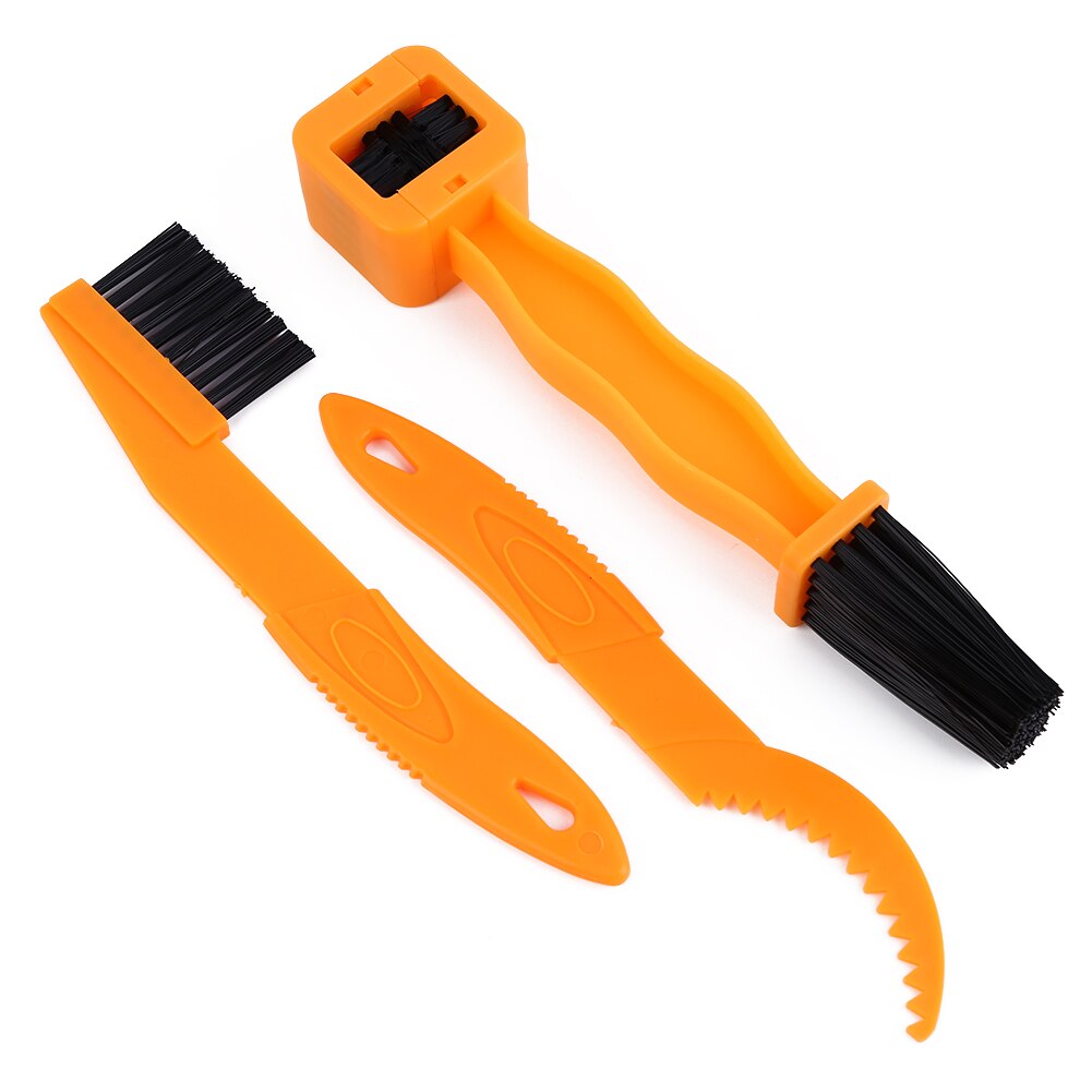 3pcs Bicycle Chain Cleaner Kit Scrubber Brushes MTB Bike Wash Cycling Cleaning Bicycle Repair Maintenance Tools Bike Accessories