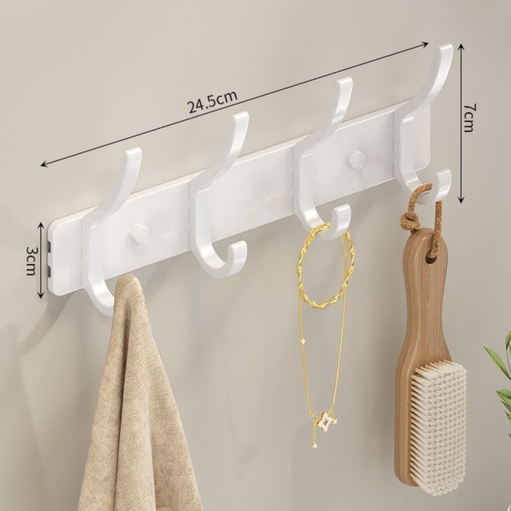 Sterke Dragende Kleding Jas Haken Zware Wandrek Handdoek Haken Huis Koolstofstaal Muur Gemonteerde Deur Hanger Badkamer: YELLOW