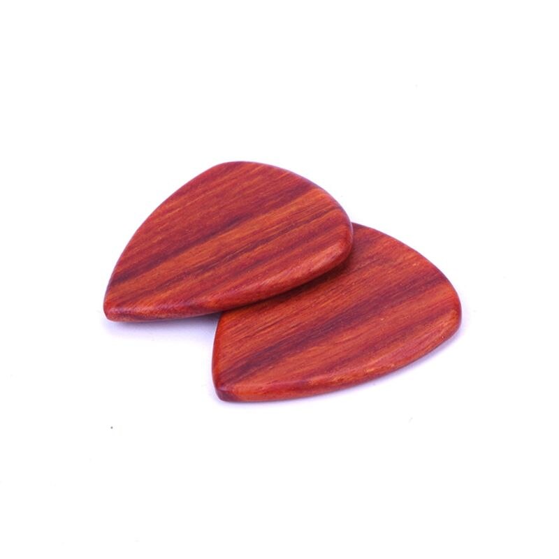 CHOYUE 2 stks Hout Gitaar Picks Plectrum voor Akoestische