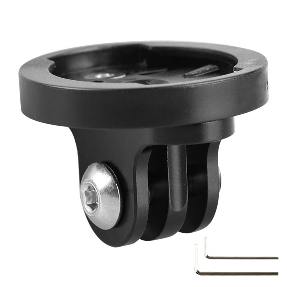 1-3PCS Bicycle Computer Holder For Garmin Gopro Bike Camera Mount Holder Bracket Aluminum Alloy Holder Camera Fixing Base: Yellow