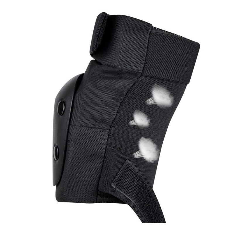 6 st / set knäskydd armbågskuddar handledsskydd skyddsutrustning för skateboard inline rullskridskoåkning bmx cykel sport-l