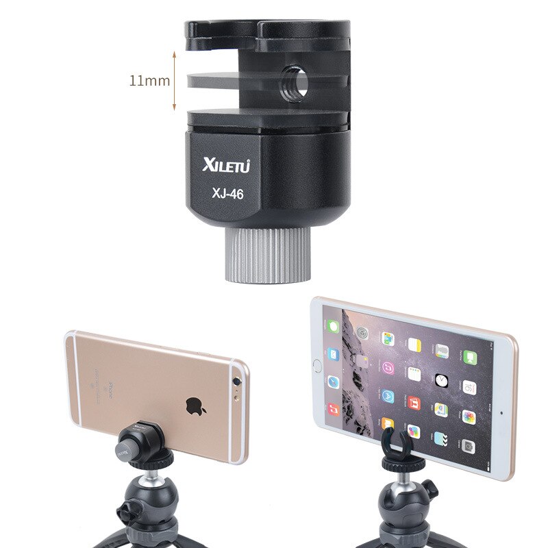 XILETU XJ-46 Mini Mobiele Telefoon Clip Aluminium Universele Beugel Houder Stand Voor Mobiele iPad