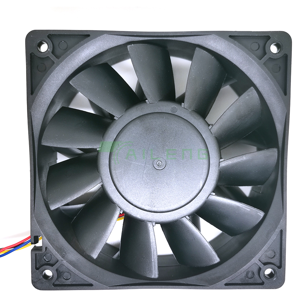 Blæser 120mm bedste ffb 1212 ehe 120 x 120 x 38mm super stor volumen 3a vold 200 cfm køleblæser til delta