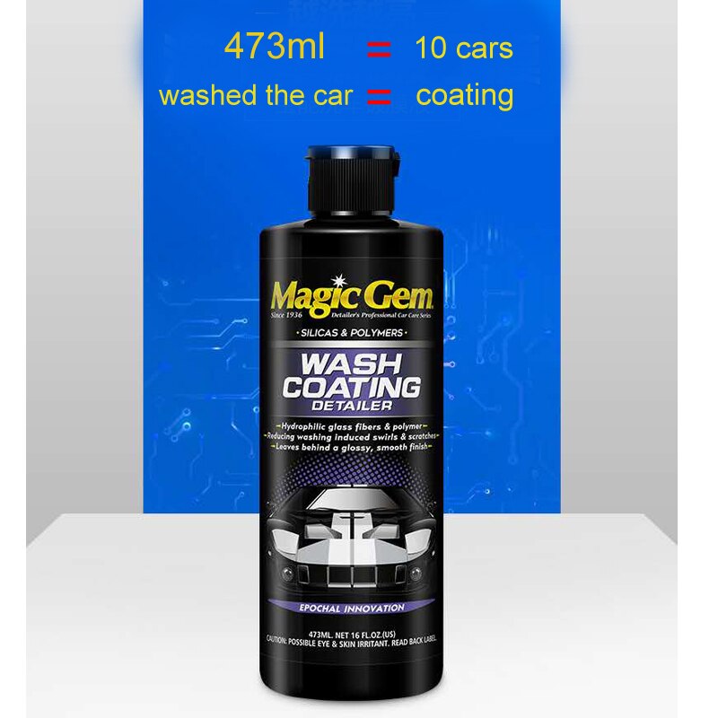 473ml Auto Verf Zorg Vloeibaar Glas Wasstraat Coating Agent Nano Hydrofobe Auto Polish Auto Detailing Water Glas Coating