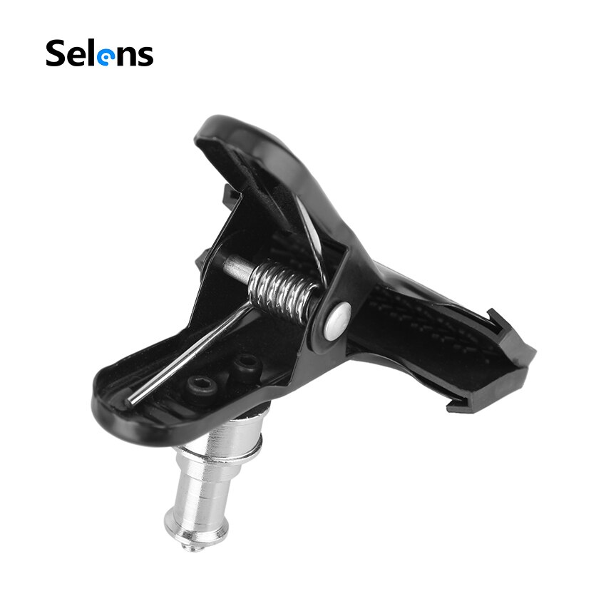 Photo Studio Light Stand Heavy Duty Metalen Klem Beugel met 1/4 "Schroef 8 cm x 11 cm