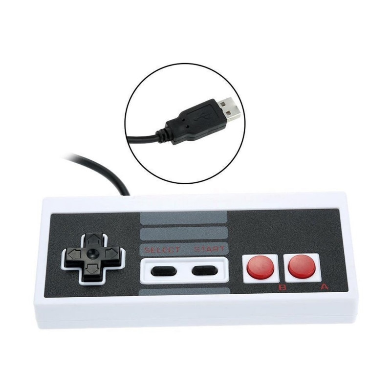 retrò Nintendo Nes Usb Pc/Mac controllore - Nuovo! tappo N'' giocare a