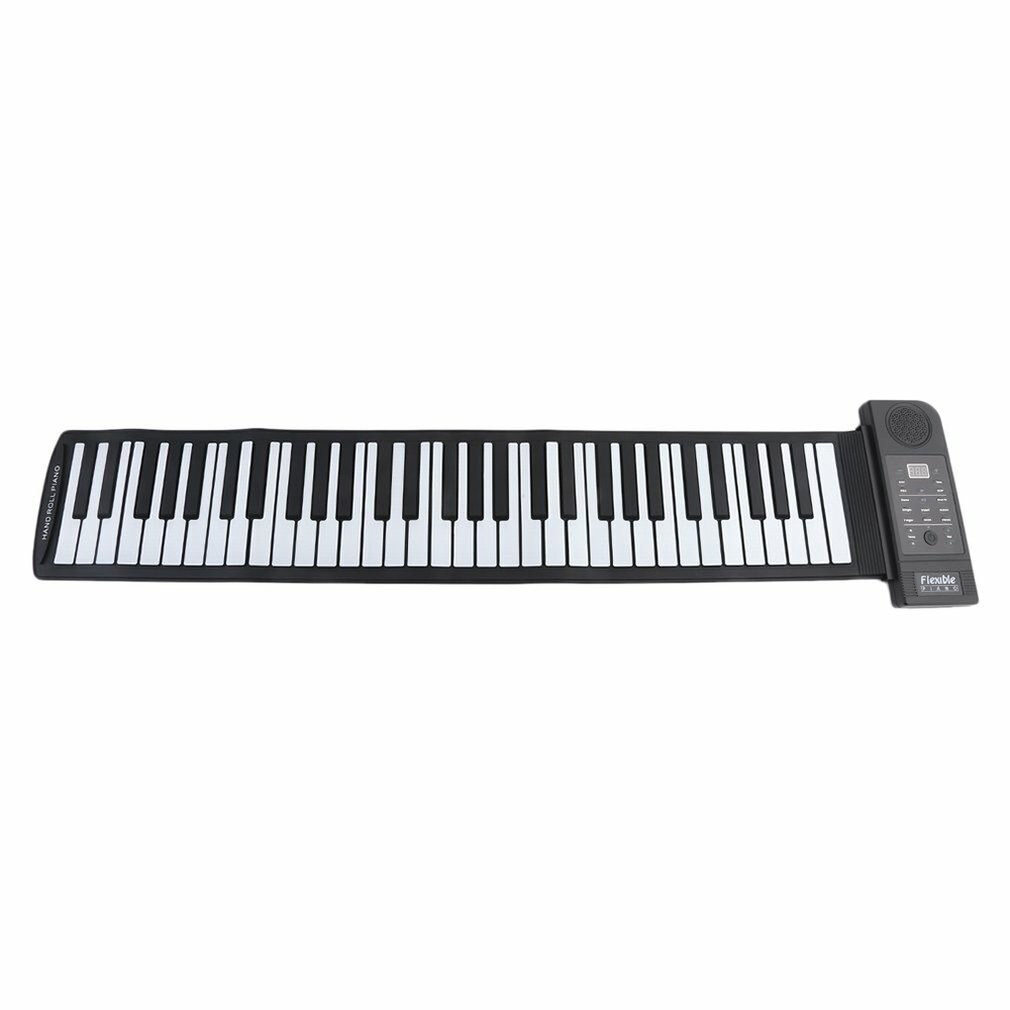 Tragbare rollen-hoch flexibel Elektronische Klavier Tastatur Multifunktionale Silikon Falten Hand rollen Klavier: Ursprünglich Titel