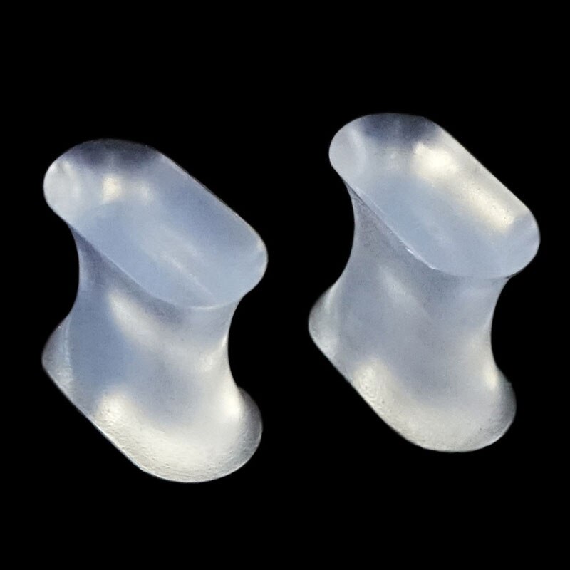 1 Pair Silicone Gel Orthopedic Separators Toe Separators Nail Tools