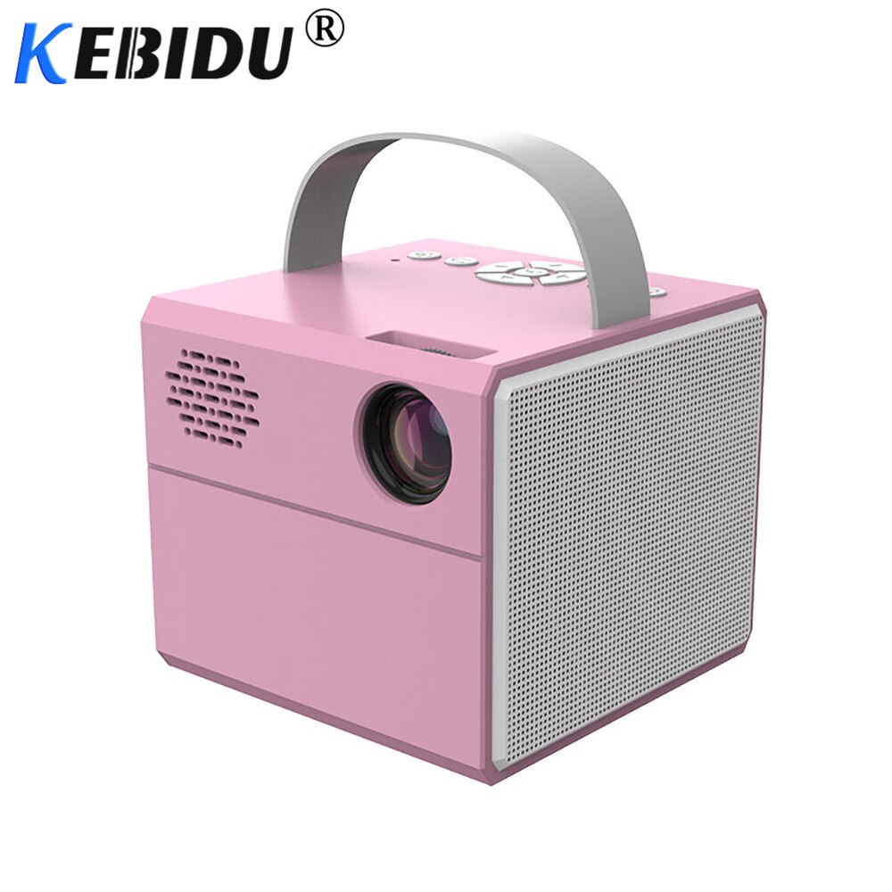 Kebidu J10 Mini Projector Pk Q2 Kinderen Draagbare Hdmi-Compatibel Projector Onderwijs Mini Led Thuis Beamer Voor Kerstcadeau