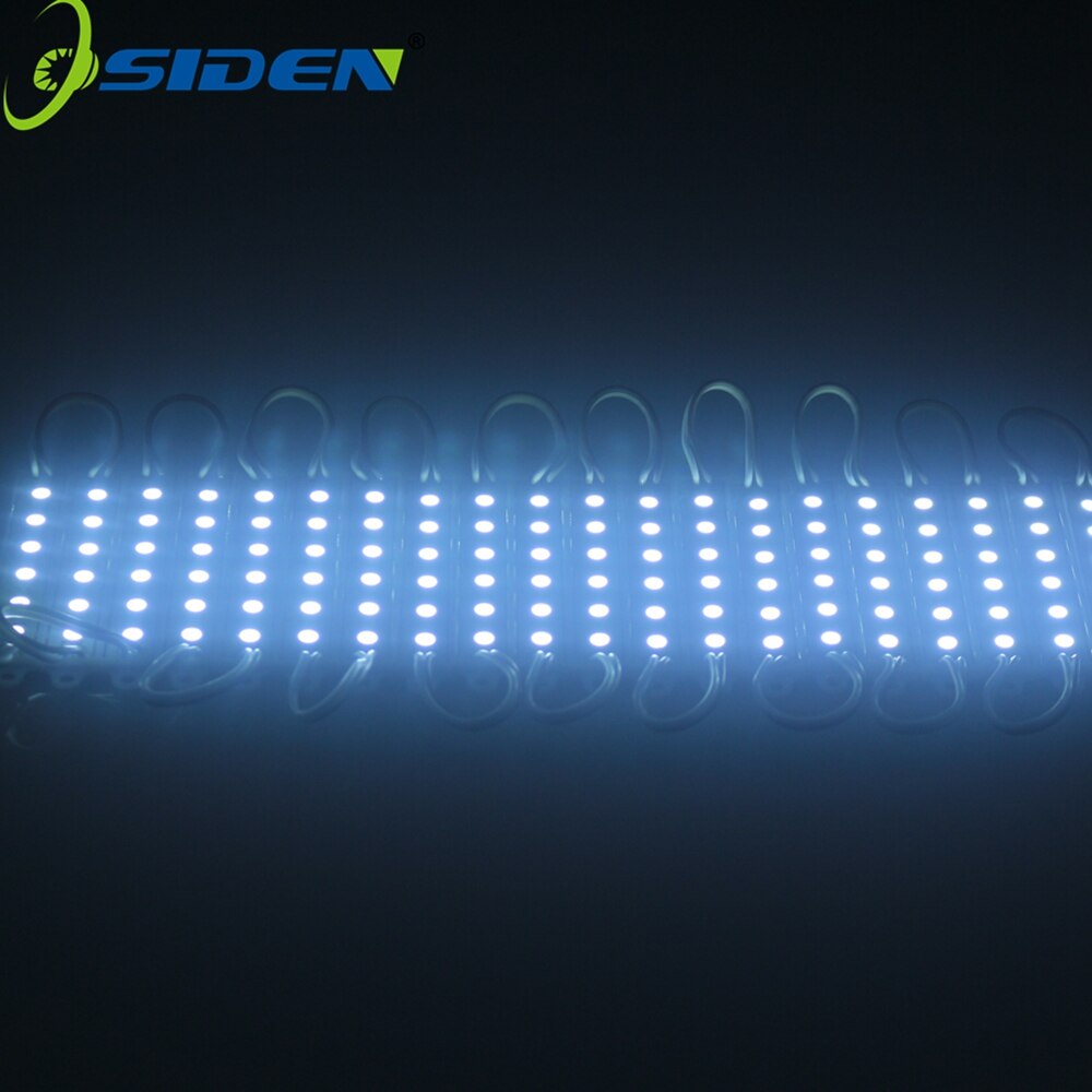 OSIDEN 5050 6LEDs LED Modules White/Warm white/Red/Green/Blue Waterproof IP65 DC12V By DHL