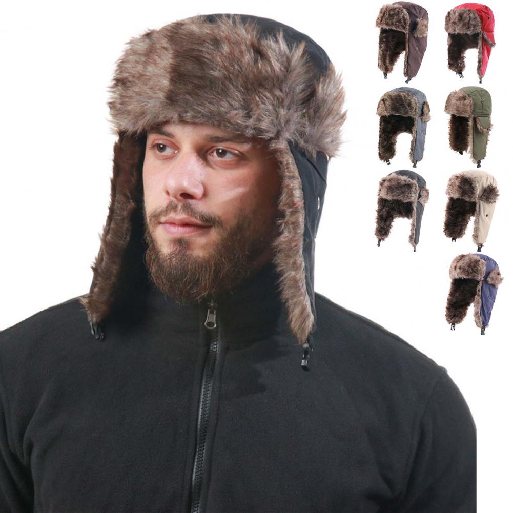 Casual Hoed Winddicht Unisex Hoed Pure Kleur Gehoorbescherming Warm Coldproof Unisex Hoed