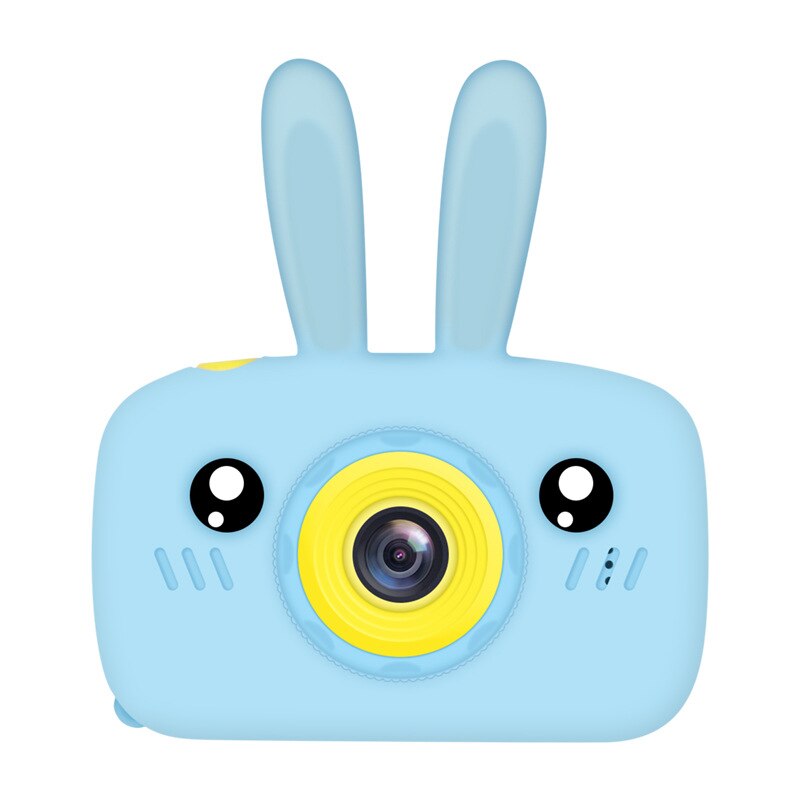 Children's Digital Camera 1080P Video Camera Toy 12 Million Pixels Waterproof 2.0 Inch Color Display Baby Birthday: Blue