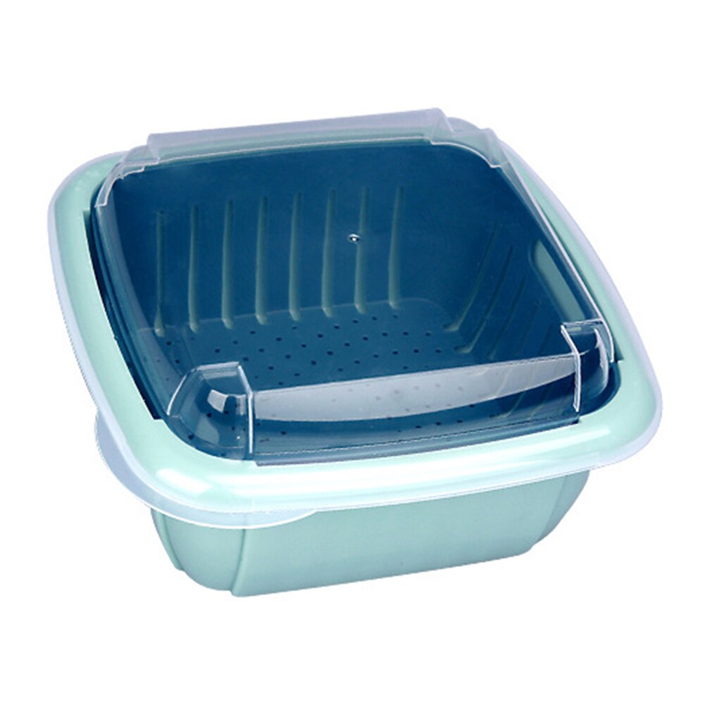 Kitchen Drain Basket Colander Fruit Vegetable Washing Basket Strainer Storage Basket Preservation Box Kitchen Tool