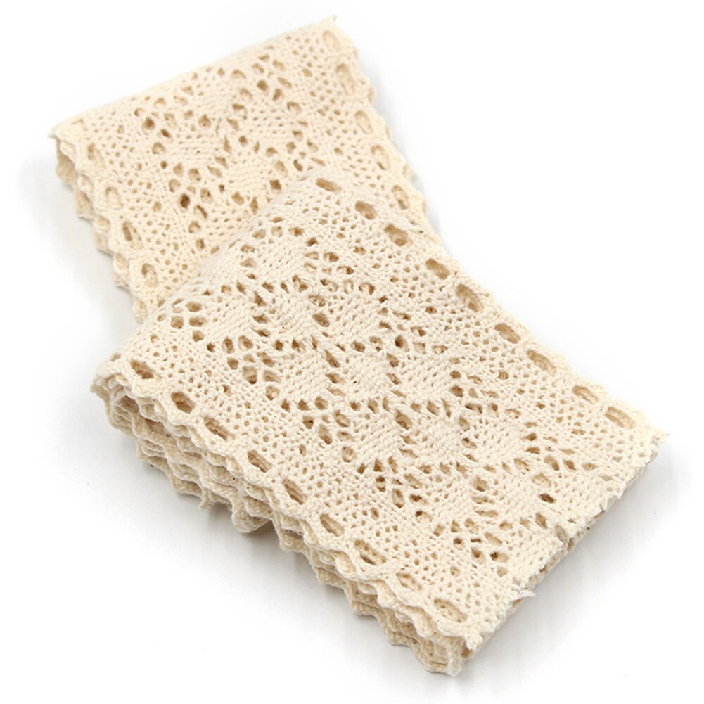 5Yards Patchwork Taaiheid Kleding Accessoires Beige Hometexile Versiering Katoen Handgemaakte Diy Decoratie Kant Versieringen Lint