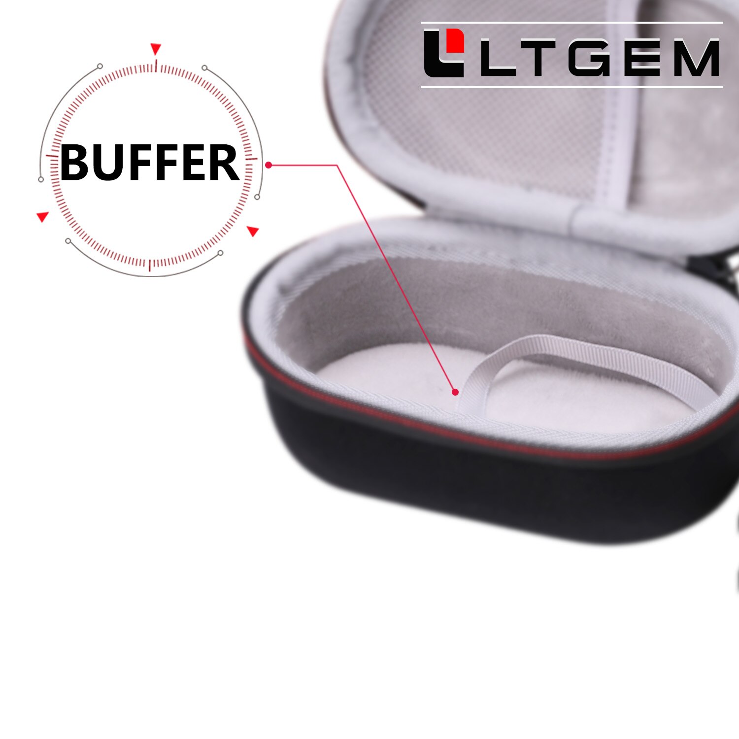 LTGEM EVA Hard Case for Logitech G PRO X Superlight Wireless Gaming Mouse