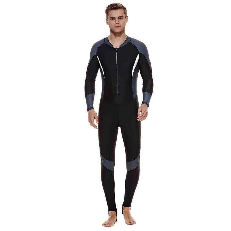 Rash Guard UPF 50+ UV Sunprotection for Men Lycra Full Body Diving Suit Full Wetsuit & Breathable Sports Dive Skins for Snorkel