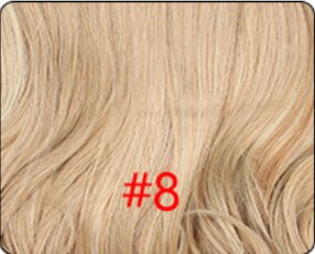 Hair Nest Hair Extension Clip Secret Fish Line Hairpiece Body Wavy Hair Synthetic Hair For Women Curly Hair18Inch Length: 8