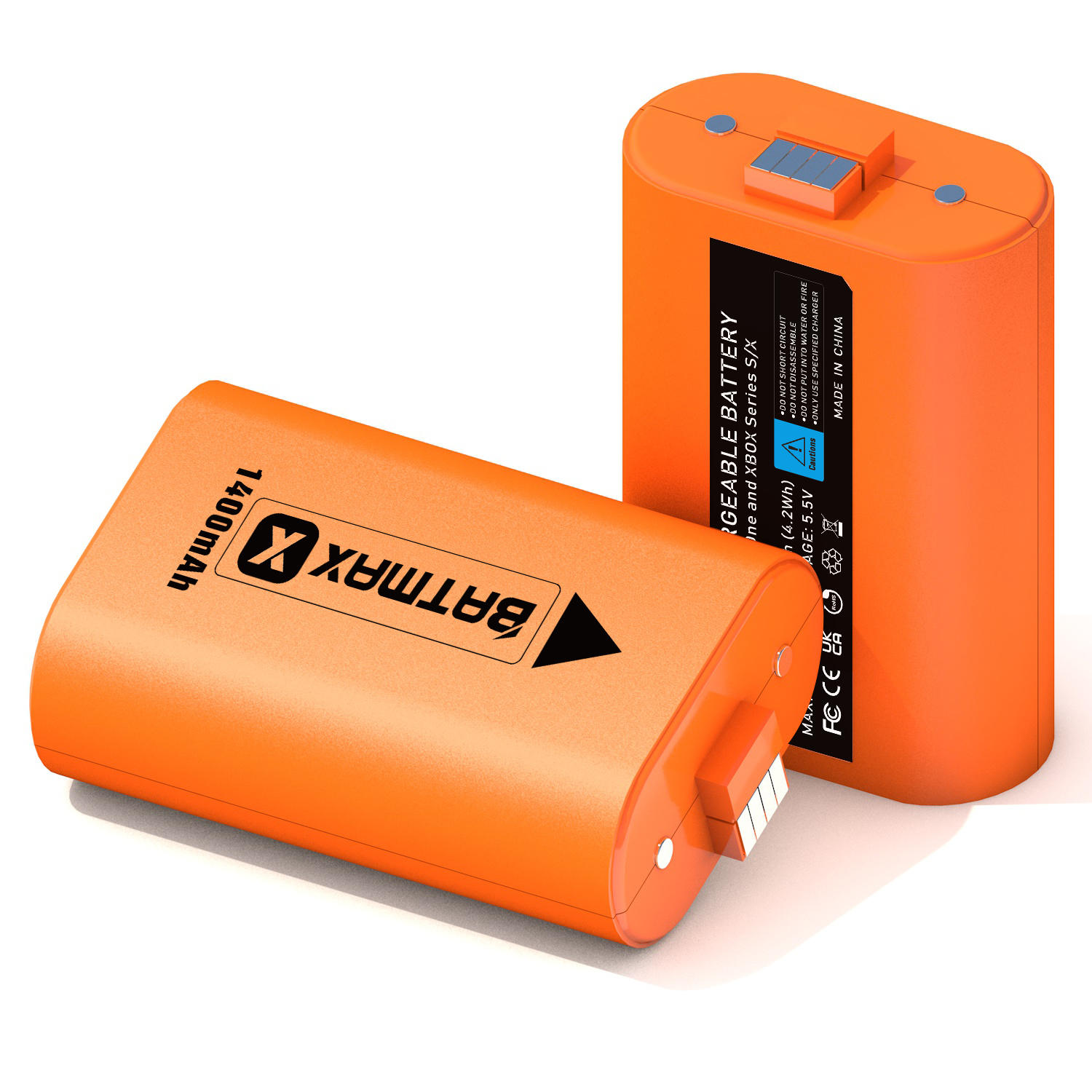 Batmax 4pcs Xbox One Rechargeable Battery pack For Xbox One / Xbox One S/Xbox One X/Xbox Series X/S Controller Gamepads