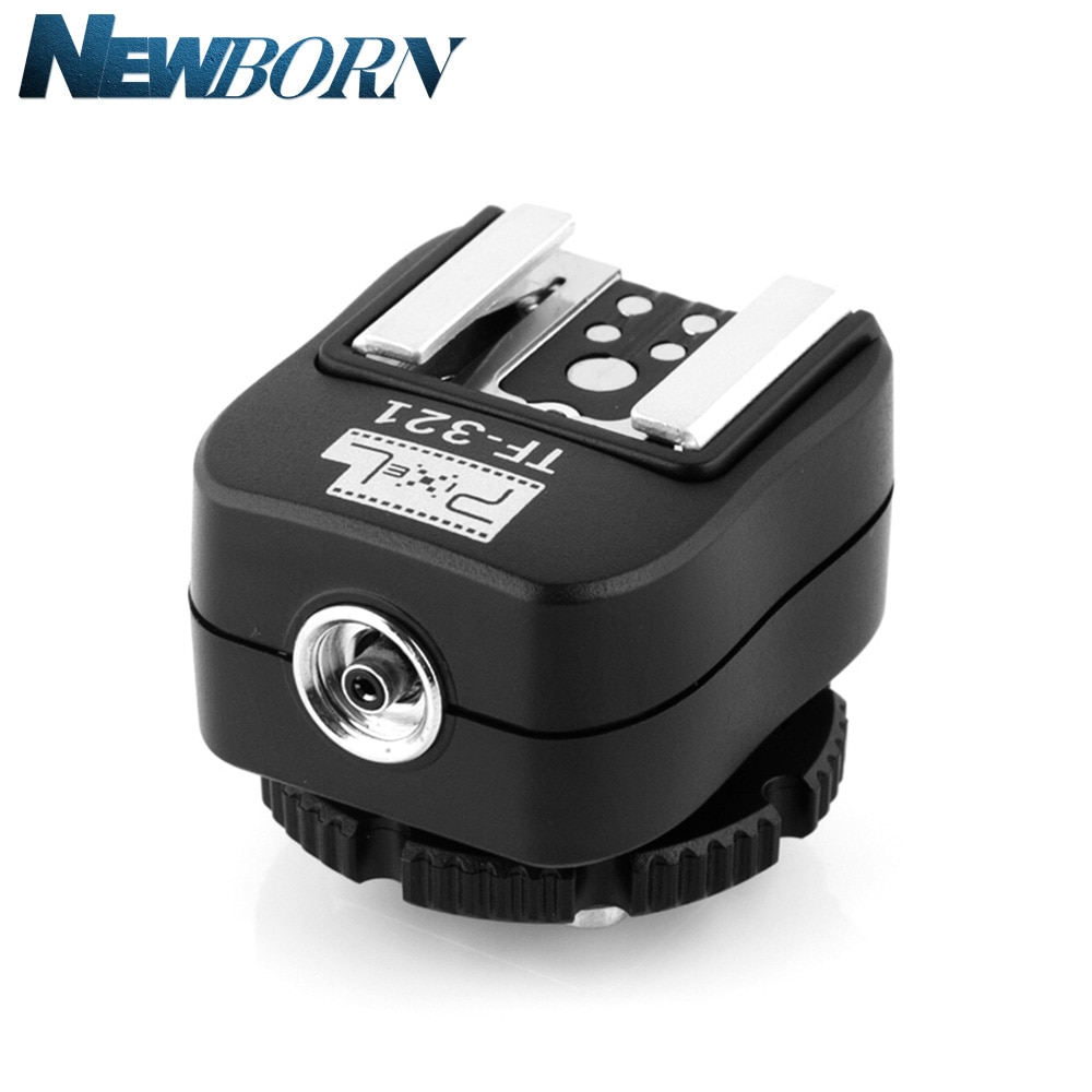 Pixel TF-321 TTL zapata para Flash Adaptador de zapata para Flash Convertidor para Canon 580EX 550EX 600D 700D 70D 6D 60D 550D 5D cámara y Flashgun