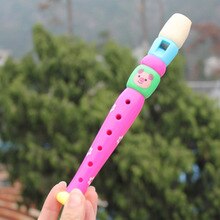 Newly Kid Piccolo Flute Plastic Musical Instrument Children Early Education Toy