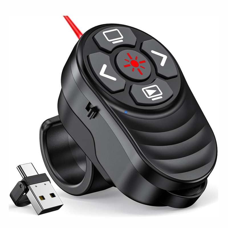 Finger Remote Control 2.4GHz Wireless Presentation Remote Control Finger... – Grandado