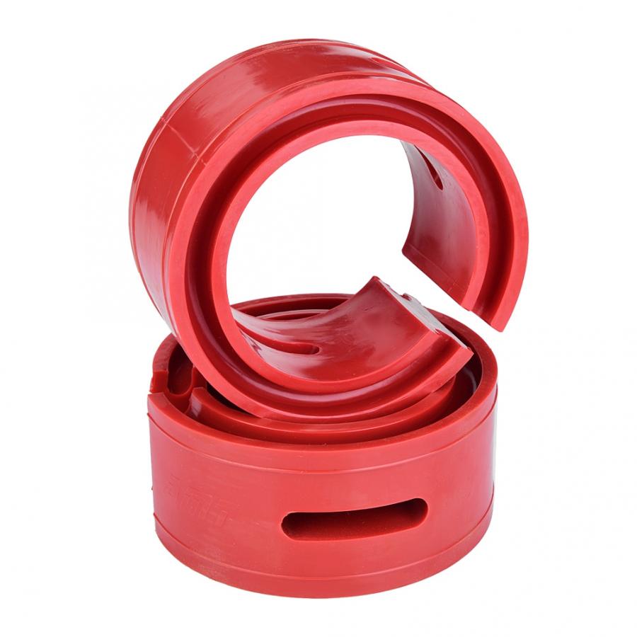 2pc rode schokdempers voor auto's, bufferveren, bumperkussens, type af, auto-accessoires, automobilisten, auto-accessoires
