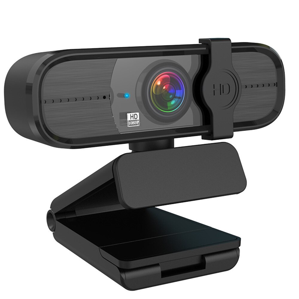 1080P HD Webcam AutoFocus PC WebCamera with Microphone Rotatable Cameras for Live Broadcast Video Calling Conference Work