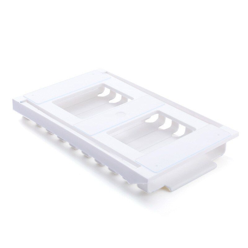 Estante retráctil de almacenamiento de bolsas selladas para alimentos, organizador de bolsas de mantenimiento fresco, bandeja de riel colgante para refrigerador, soporte de bolsa con cremallera para Cocina: Drawer Type