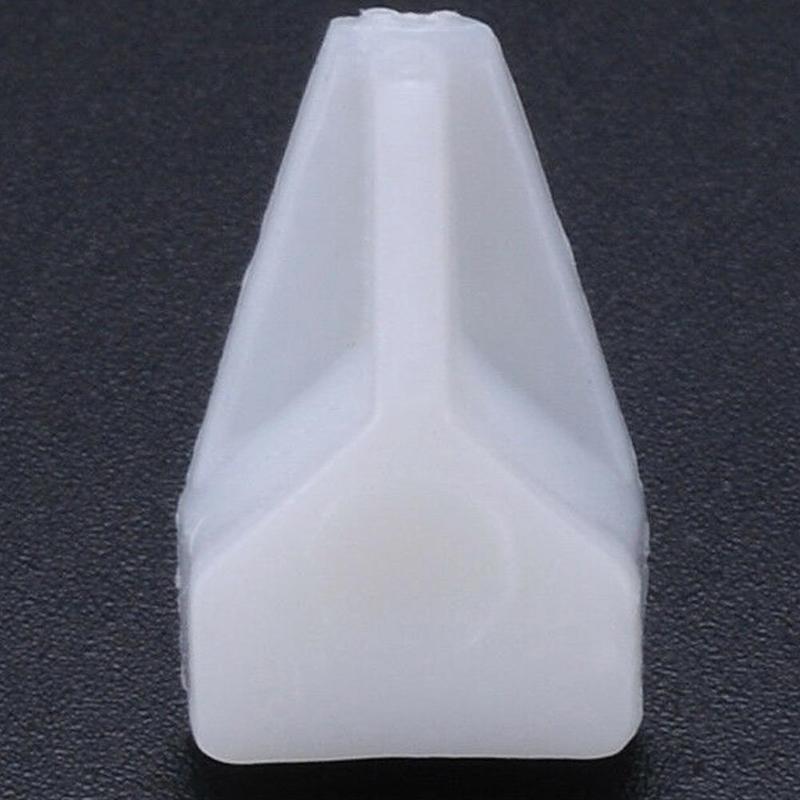 10PCS Plastic Transparent Furniture Closet Cabinet Panel Support Shelf Support Pegs Studs Corner Bracket