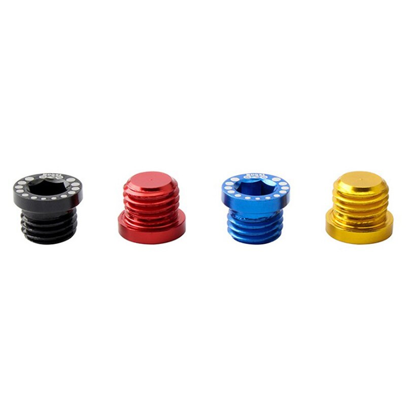 Tornillo de aluminio para bicicleta de carretera, piñón fijo M10 x 1,25, tornillos de montaje de poste de frenos
