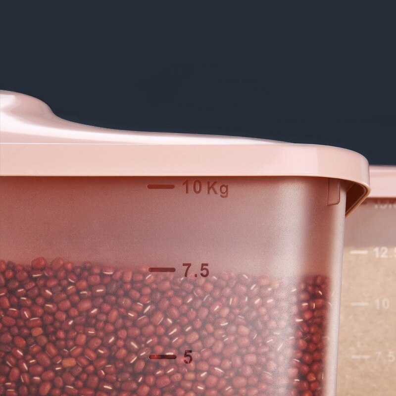 Corn Bin with Insect Proof and Moisture Proof Cover Household Sealed Flour Food Storage Tank