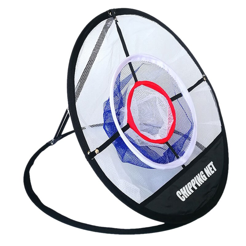 Golf Indoor Outdoor Chipping Net Pitching Cages Mats Practice Easy Net Golf Training Golf Aids with A Pad