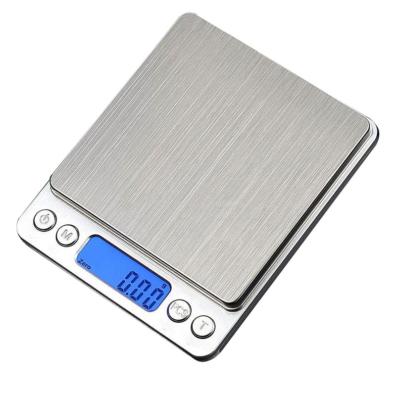 3000g x 0.1g digital lomme gramvægt elektronisk smykkevægt