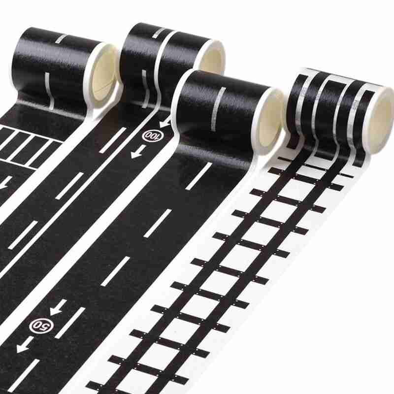 Puzzle DIY handgemachte band straße/track szene kann abgestimmt mit auto aufkleber band