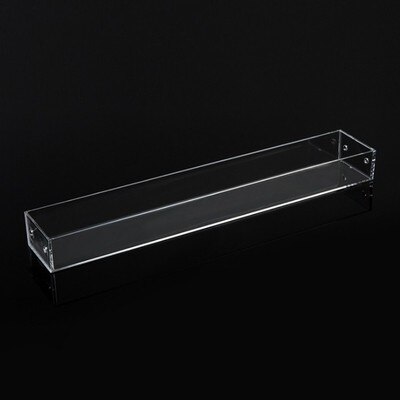 Multi-Lagen Nagellak Display Rack Acryl Nagellak Houder Cosmetische Lippenstift Organizer Manicure Hulpmiddel Opbergdoos: 1 Layer