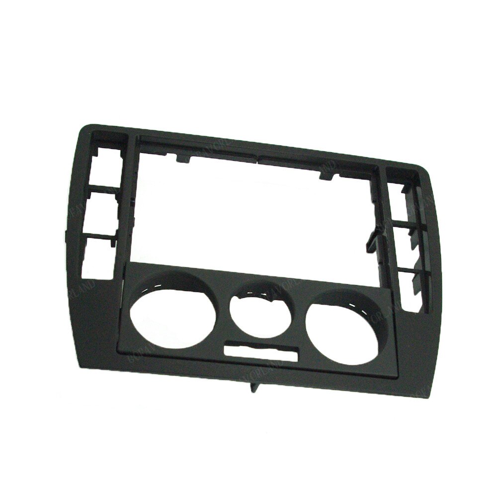 Panel negro para salpicadero de coche, Panel de Radio con molduras de Marcos Surround 3B0858069 1J0819157 para VW Passat B5 1997 1998-2005: SET