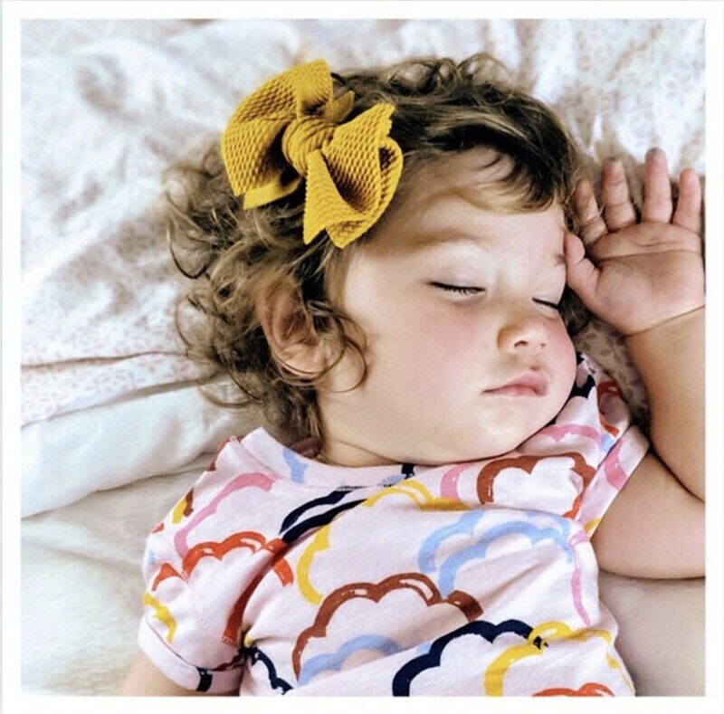 2PCS Set Baby Girl Hair Accessories Hair Bow Clips Pinwheel hairbows for Toddlers sweet girls Hairpins Hair Bow Hair Clip