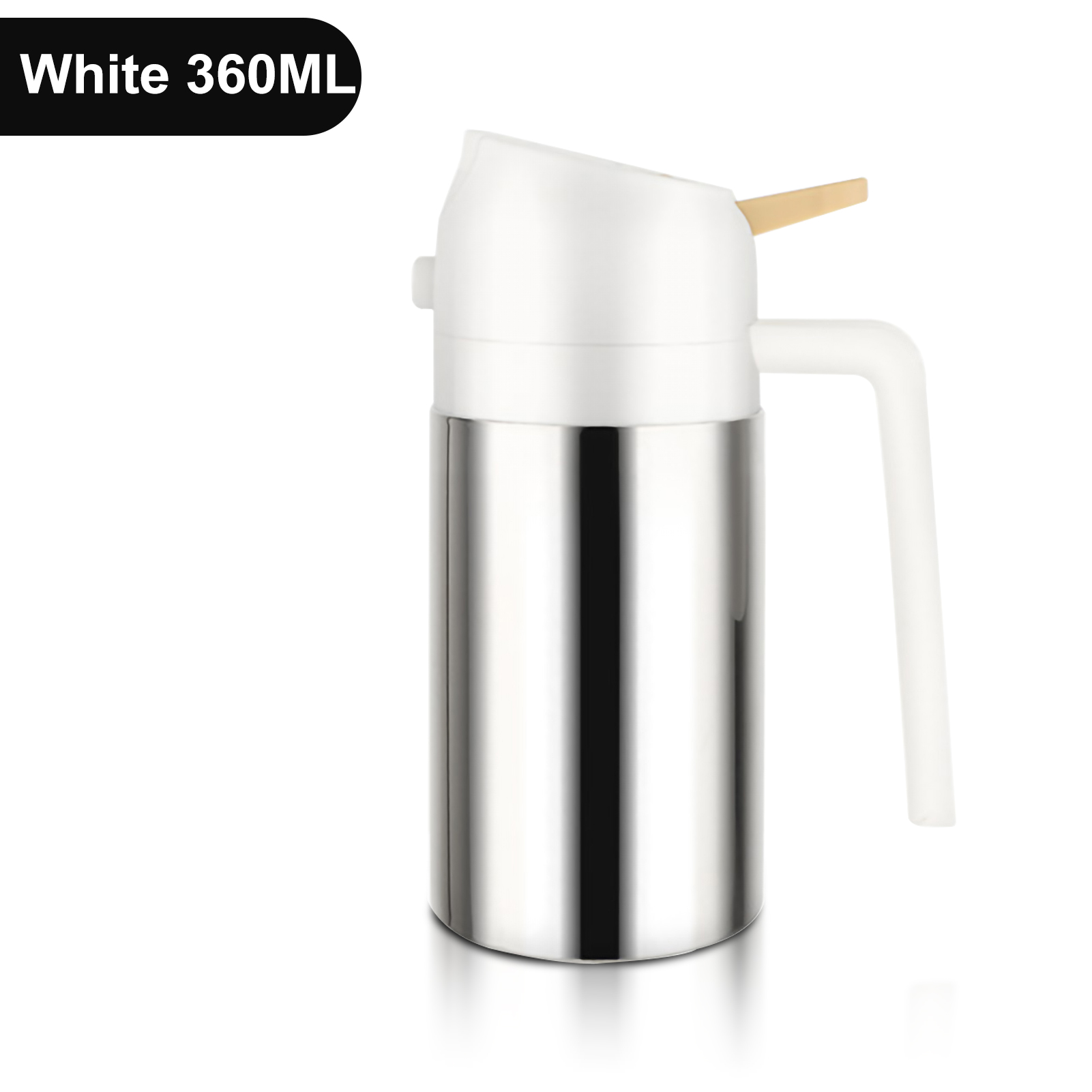 Kitchen Oil Spray Bottle 304 Stainless Steel Oil Spray Can Bbq Cooking Olive Oil Dispenser Large Quantity Vinegar Containers: Dark Khaki