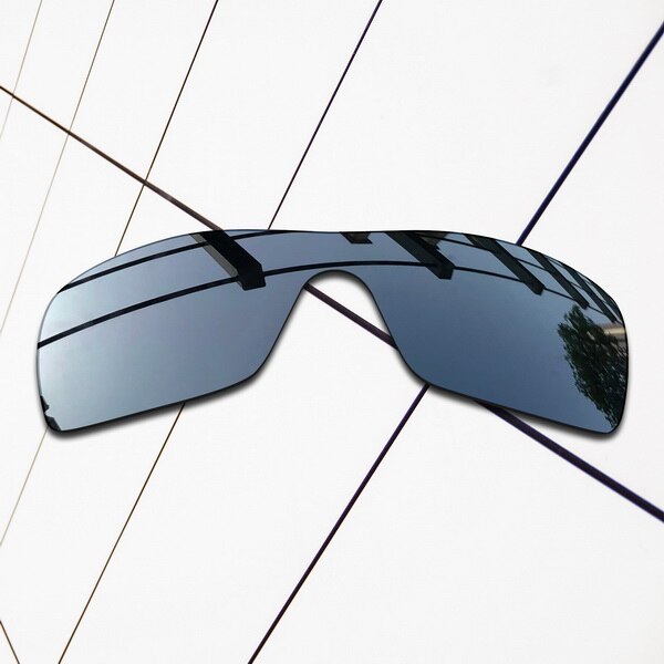 E.O.S Polarized Replacement Lenses for Oakley Antix Sunglasses - Varieties Colors: Black Chrome