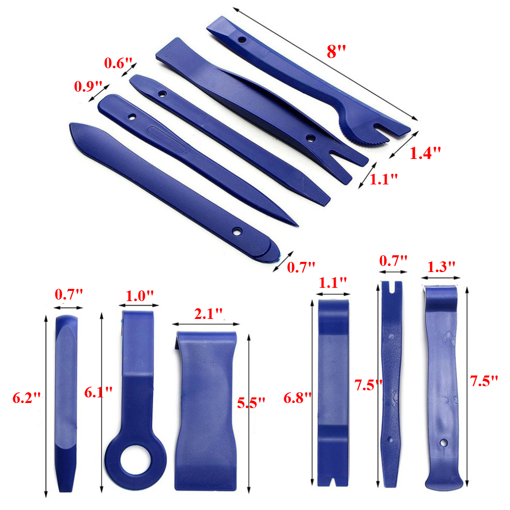 Auto Trim Removal Tool Kit Set Deur Panel Auto Dashboard Plastic Interieur