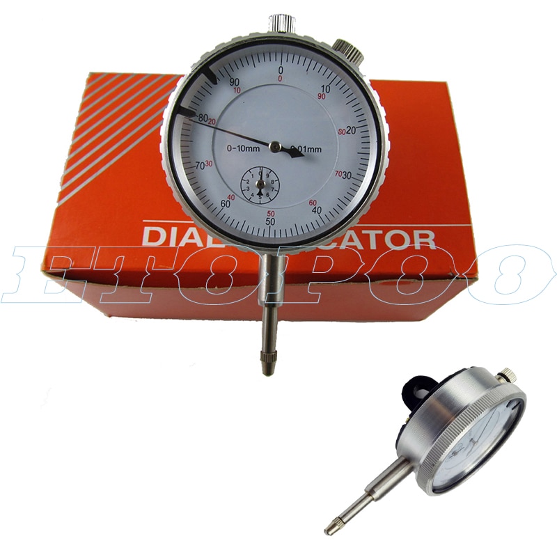 Precision Dial Indicator 0-3mm 0-5mm 0-10mm 0-25mm 0-30mm 0.01mm With Lug Dial Gauge Micrometer Caliper Table with directive