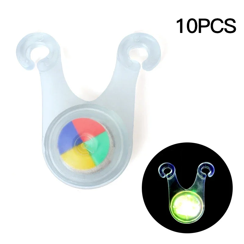 10 stücke LED Zelt Schnur Seil Schutz Hängen Licht Mini Taschenlampe Wasserdichte draussen Camping Angeln Warnung Sicherheit Lampe: verrotten