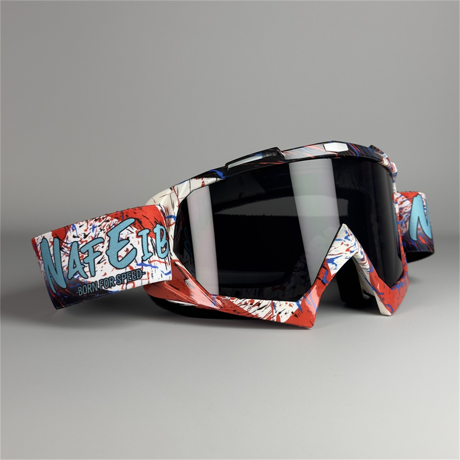 Gafas de Motocross para moto de cross, motocicleta, UTV, gafas de montar todoterreno, Anti UV, a prueba de polvo, antiniebla, carreras para hombres, mujeres, jóvenes y niños: Caqui