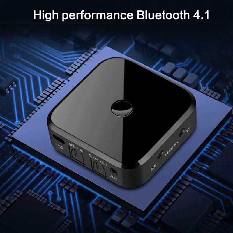 Dual link bluetooth 5.0 o sender modtager aptx lav latens 3.5mm spdif hjem tv tv trådløs musikadapter