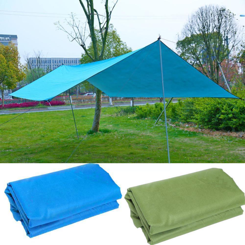 Luifel Waterdicht Tarp Tent Schaduw Ultralight Tuin Regen Strand Camping Hangmat Onderdak Fly Luifel Outdoor Schaduw W3n7