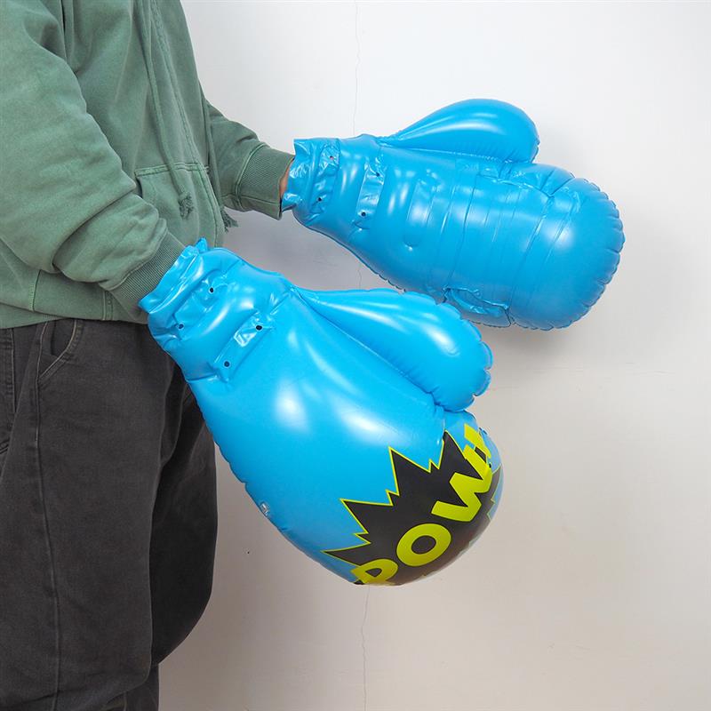 Gants De boxe gonflables en Pvc pour enfants, 1 paire, Guantes De Boxeo Free Fight Sanda Training, équipement d'entraînement pour enfants