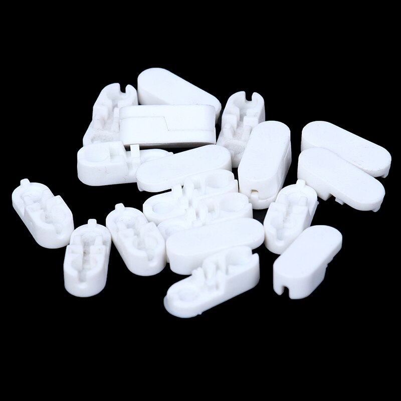 20pcs/lot Good Plastic Roller Blinds Pull Cord Connector For Vertical Blinds Joiners Spare Tool Replacement