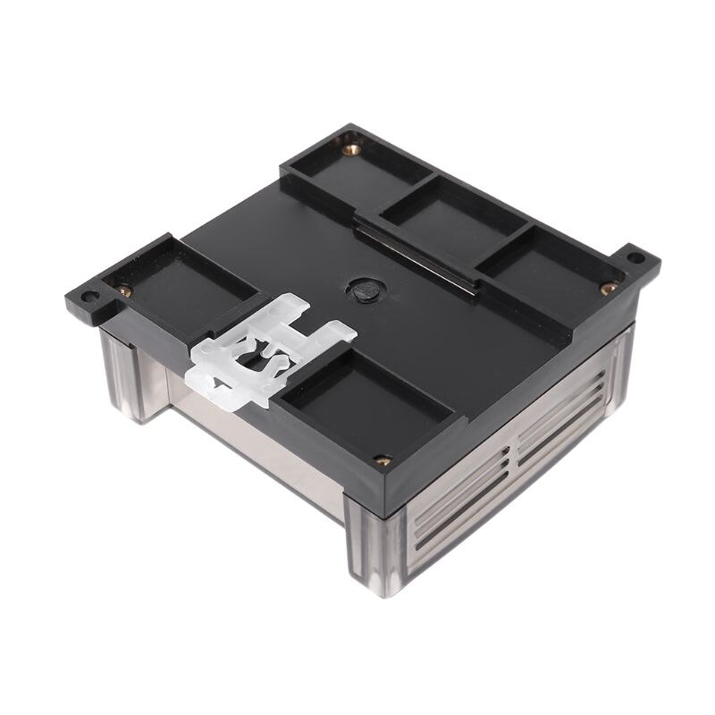 Läpinäkyvä muovinen plc teollisuusohjausrasia paneeli plc kotelo kotelo tee itse pcb-kuori  l69a