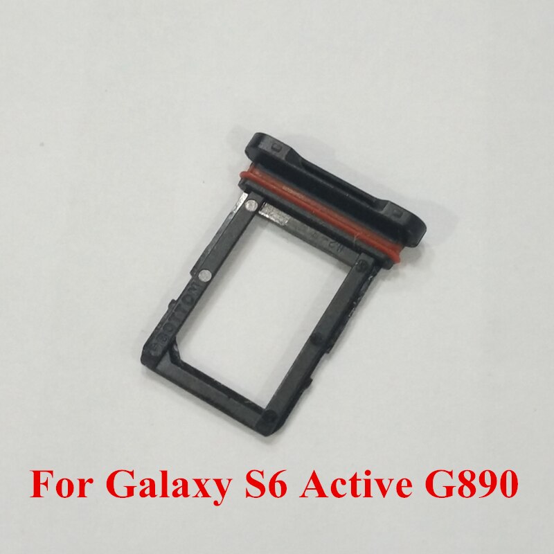 1 pièces noir/blanc pour Samsung S6 Active G890 plateau de carte SIM support de fente prise Pop