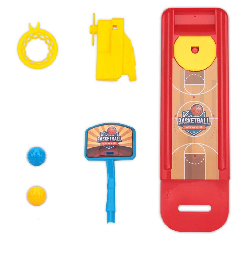 Mini Basketball Shooting Game for Children's Desktop Shooting Marbles Table Games Parent-Child Interaction Fingertip Movement